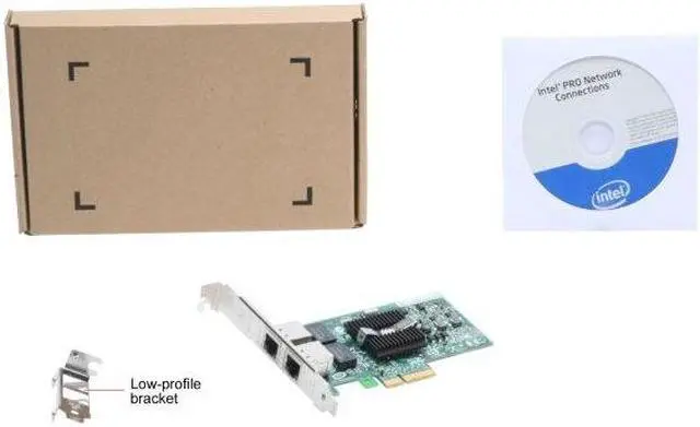 Alt view image 6 of 17 - Intel EXPI9402PT PRO/1000 PT Dual Port Server Adapter 10/100/1000Mbps PCI-Express 2 x RJ45