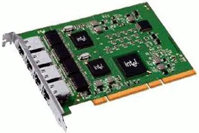 Main image of Intel PWLA8494GTBLK PRO/1000 GT Quad Port Server Adapter 10/100/1000Mbps PCI-X 4 x RJ45 - OEM
