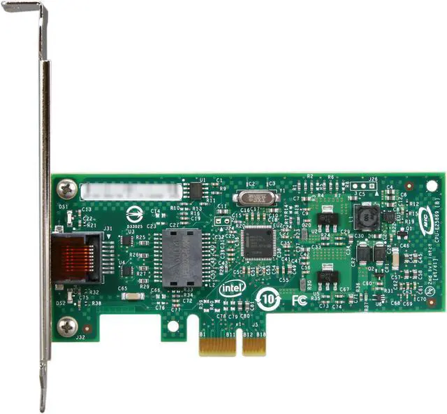 Alt view image 4 of 6 - Intel EXPI9301CTBLK Network Adapter 10/100/1000Mbps PCI-Express 1 x RJ45