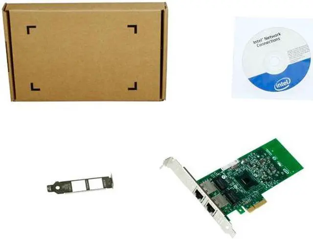 Alt view image 6 of 5 - Intel E1G42ET Dual Port Server Adapter 10/100/1000Mbps PCI-Express 2 x RJ45