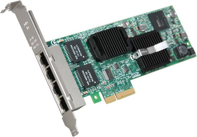 Intel E1G44ET PCI-Express Gigabit Ethernet Quad Port Server Adapter -  Newegg.com
