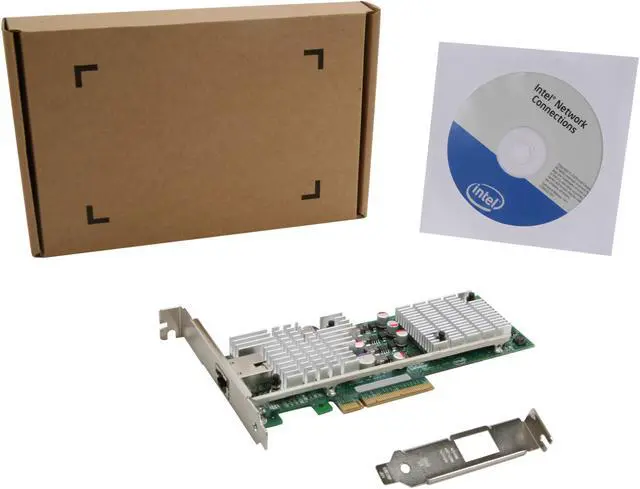Alt view image 6 of 6 - Intel E10G41AT2 AT2 Server Adapter 10Gbps PCI Express 2.0 x8 1 x RJ45