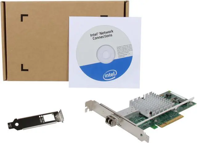 Alt view image 6 of 5 - Intel E10G41BFSR Server Adapter X520-SR1 10Gbps PCI Express 2.0 x8 1 x LC