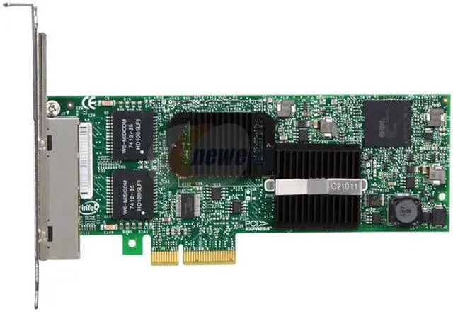 Alt view image 4 of 6 - Intel E1G44ETBLK Gigabit Ethernet Quad Port Server Adapter 10/100/1000Mbps PCI-Express 4 x RJ45