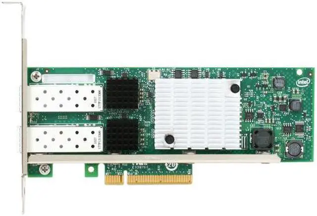 Alt view image 3 of 5 - Intel E10G42AFDA 10 Gigabit AF DA Dual Port Server Adapter 10Gbps PCI-Express 2 x SFP
