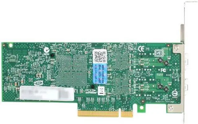 Alt view image 4 of 5 - Intel E10G42AFDA 10 Gigabit AF DA Dual Port Server Adapter 10Gbps PCI-Express 2 x SFP