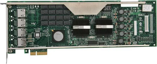 Alt view image 3 of 5 - Intel EXPI9024PTBLK PRO/1000 PT Quad Port Bypass Server Adapter 10/100/1000Mbps PCI Express x4 4 x RJ45