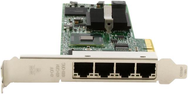 Intel E1G44ET2BLK Gigabit ET2 Quad Port Server Adapter 10/100/1000Mbps  PCI-Express 4 x RJ45