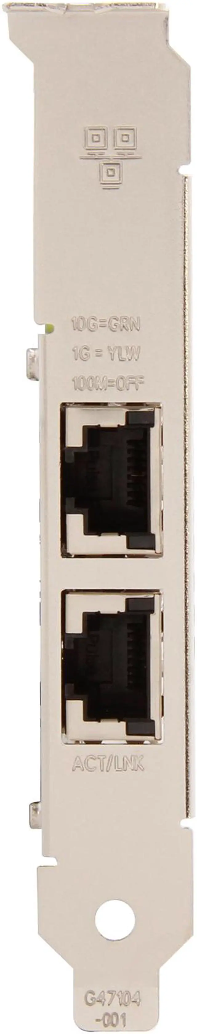 Alt view image 2 of 6 - Intel X540T2 Ethernet Converged Network Adapter 100Mbps/1Gbps/10Gbps PCI Express 2.1 x8 2 x RJ45