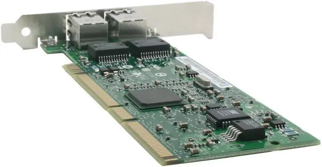 Alt view image 2 of 6 - Intel PWLA8492MT PRO/1000 Dual Port Server Adapter 10/100/1000Mbps PCI/PCI-X 2 x RJ45