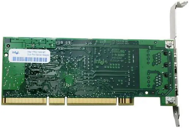 Alt view image 4 of 6 - Intel PWLA8492MT PRO/1000 Dual Port Server Adapter 10/100/1000Mbps PCI/PCI-X 2 x RJ45