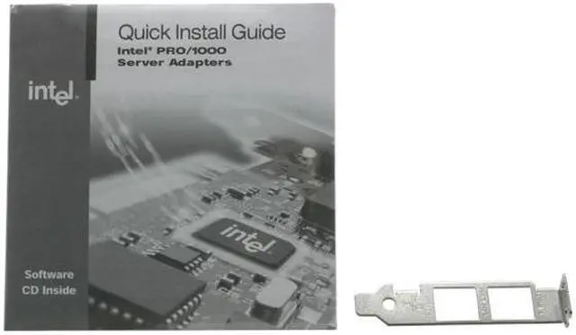 Alt view image 5 of 6 - Intel PWLA8492MT PRO/1000 Dual Port Server Adapter 10/100/1000Mbps PCI/PCI-X 2 x RJ45