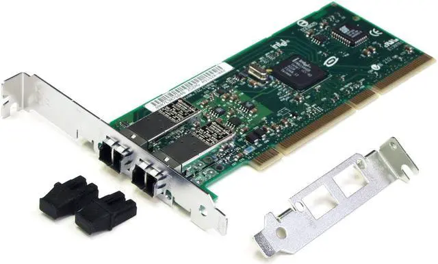 Main image of Intel PWLA8492MF PRO/1000 MF Dual Port Server Adapter 10/100/1000Mbps PCI 2 x LC
