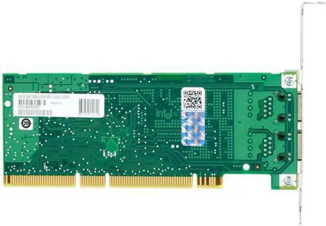 Alt view image 4 of 5 - Intel PWLA8492MT PRO/1000 MT Dual Port Server Adapter 10/100/1000Mbps PCI / PCI-X 2 x RJ45