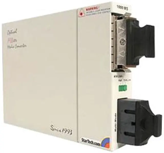 Main image of StarTech.com ET91000MMSM Fiber Converter 2 x Fiber Optic SC Female