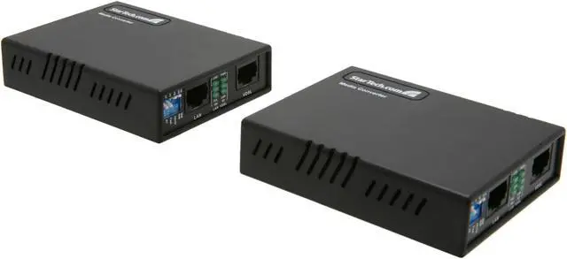 Alt view image 2 of 4 - StarTech 10/100 VDSL2 Ethernet Extender Kit over Single Pair Wire -  Extend your 10/100Mbps network by up to 1km over Ethernet or RJ11 phone lines - ethernet extender - lan extender - ethernet over phone -network extender -short haul modem