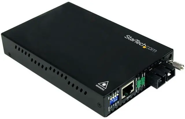 Main image of StarTech.com 10/100 Mbps Multi Mode Fiber Media Converter SC 2km