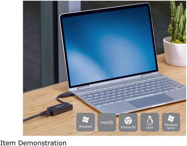 Alt view image 6 of 7 - StarTech.com USB 3.0 to Gigabit Ethernet NIC Network Adapter