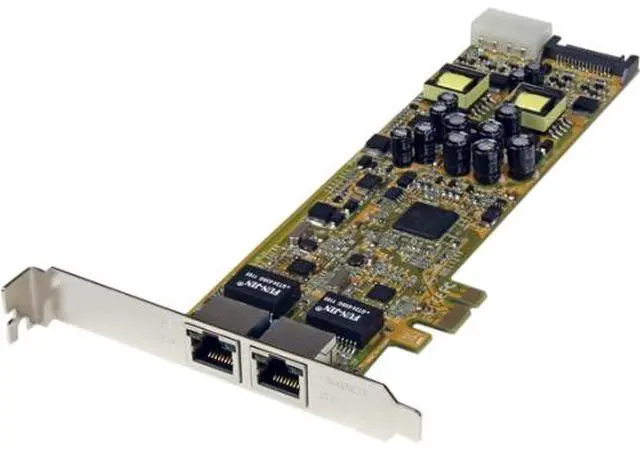 Main image of StarTech.com Dual Port PCI Express Gigabit Ethernet PCIe Network Card Adapter