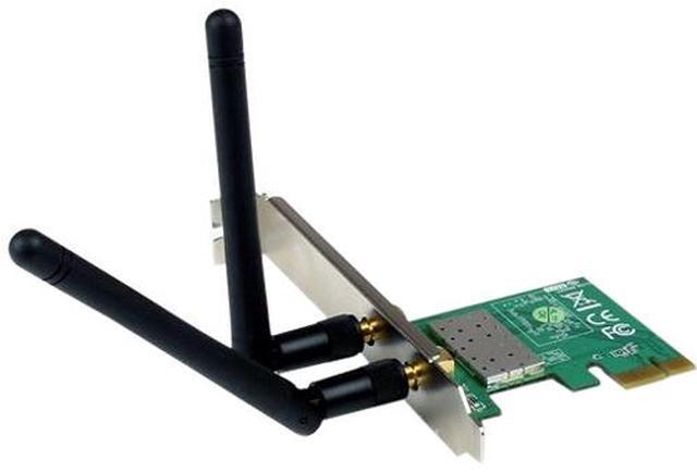 Main image of StarTech.com PCI Express Wireless N Adapter - 300 Mbps PCIe 802.11 b/g/n Network Adapter Card - 2T2R 2.2 dBi