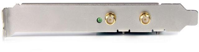 Alt view image 2 of 6 - StarTech.com PCI Express Wireless N Adapter - 300 Mbps PCIe 802.11 b/g/n Network Adapter Card - 2T2R 2.2 dBi
