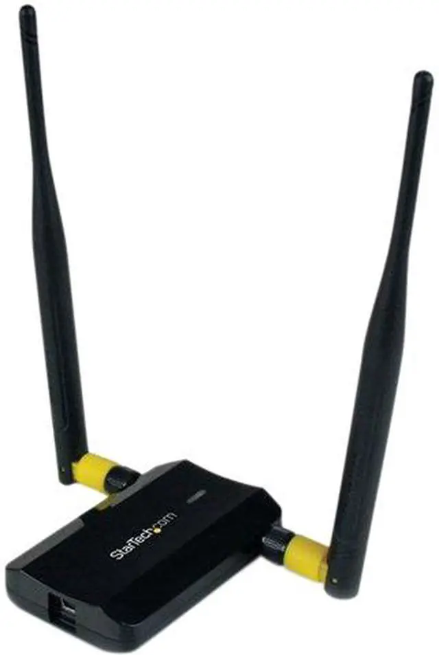 Main image of StarTech.com USB 802.11N Dual Band Wireless Network Adapter - 300 Mbps High Power 2T2R Wi-Fi 2.4/5GHz