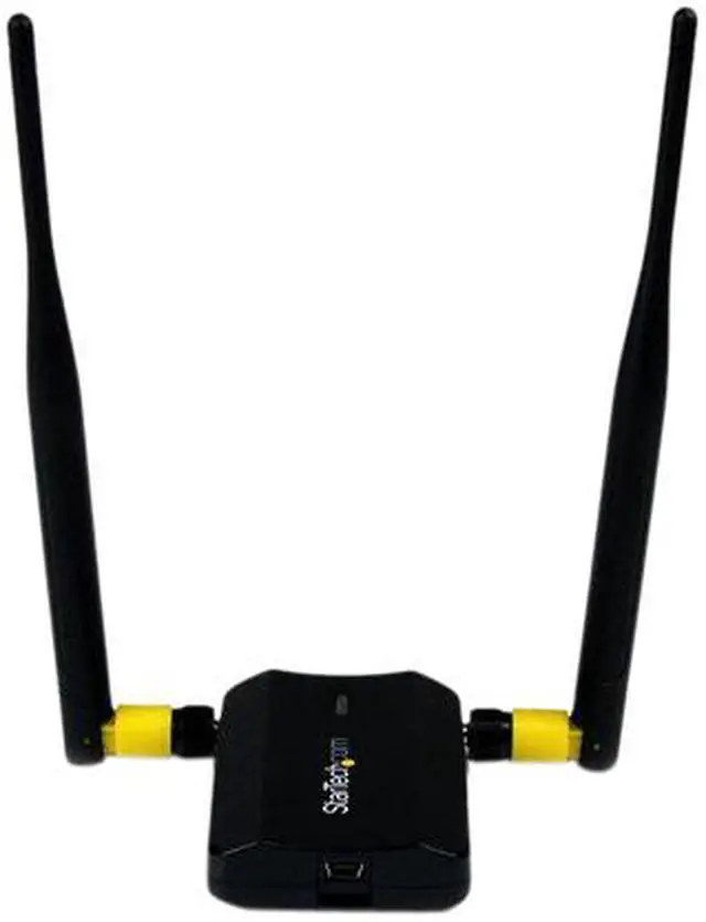 Alt view image 2 of 7 - StarTech.com USB 802.11N Dual Band Wireless Network Adapter - 300 Mbps High Power 2T2R Wi-Fi 2.4/5GHz