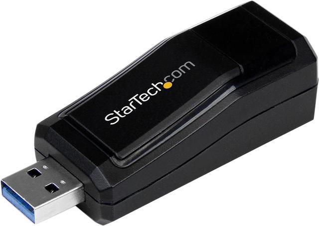 StarTech.com USB to Ethernet Adapter USB 3.0 to 101001000 Gigabit
