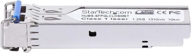 Alt view image 4 of 6 - StarTech.com Cisco GLC-LH-SM Compatible SFP Module - 1000BASE-LX/LH - 1GE Gigabit Ethernet SFP Transceiver - 10km