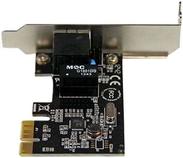 Alt view image 4 of 4 - StarTech ST1000SPEX2L PCI-Express x1 Gigabit NIC Server Adapter Network Card - Low Profile