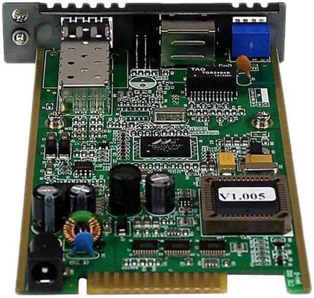 Alt view image 3 of 3 - StarTech ET91000SFP2C Gigabit Ethernet Fiber Media Converter Card Module with Open SFP Slot1.25 Gbps 1 - SFP Slot Female 1 - RJ-45 Female