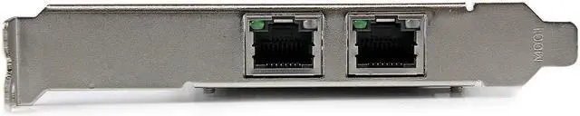 Alt view image 2 of 4 - StarTech.com Dual Port PCI Express (PCIe x4) Gigabit Ethernet Server Adapter Network Card - Intel i350 NIC