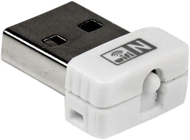 Alt view image 2 of 2 - StarTech.com USB 150Mbps Mini Wireless N Network Adapter - 802.11n/g 1T1R USB WiFi Adapter - White