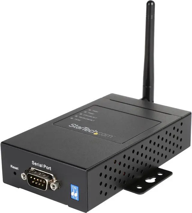 Main image of StarTech.com NETRS232485W 1 Port Industrial RS-232 / 422 / 485 Serial to IP Ethernet Wireless Device Server