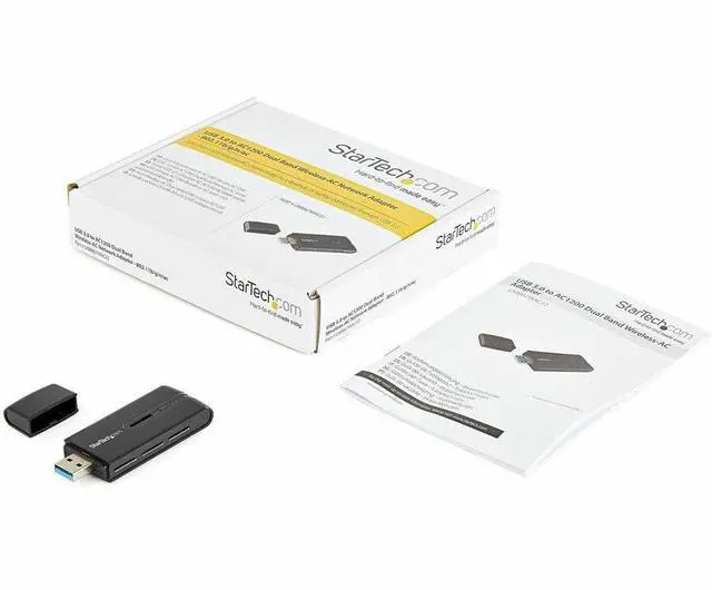 Alt view image 4 of 4 - StarTech.com USB 3.0 AC1200 Dual Band Wireless-AC 802.11ac WiFi Network Adapter