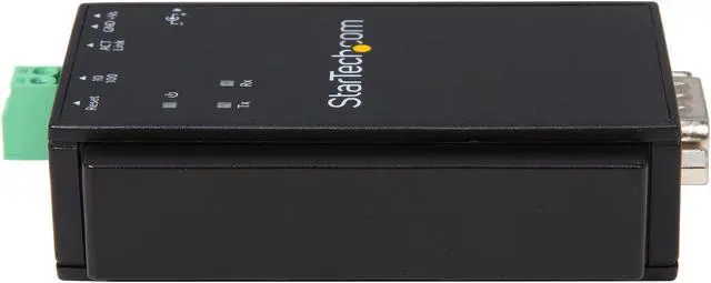Alt view image 3 of 6 - StarTech.com NETRS232 1 Port RS-232 Serial to IP Ethernet Device Server - DIN Rail Mountable