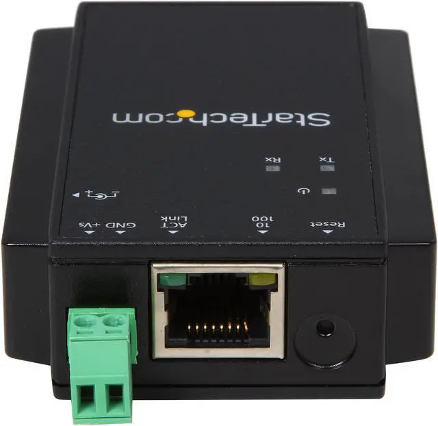 Alt view image 4 of 6 - StarTech.com NETRS232 1 Port RS-232 Serial to IP Ethernet Device Server - DIN Rail Mountable