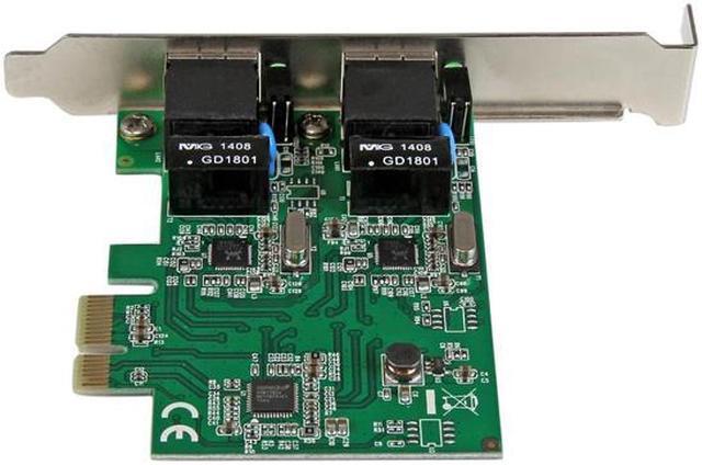 Alt view image 4 of 4 - StarTech.com Dual Port Gigabit PCI Express Server Network Adapter Card - PCIe NIC