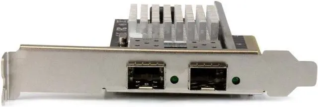 Alt view image 4 of 4 - StarTech.com 10G Network Card, 2x 10G Open SFP+ Multimode LC Fiber Connector, Intel 82599 Chip
