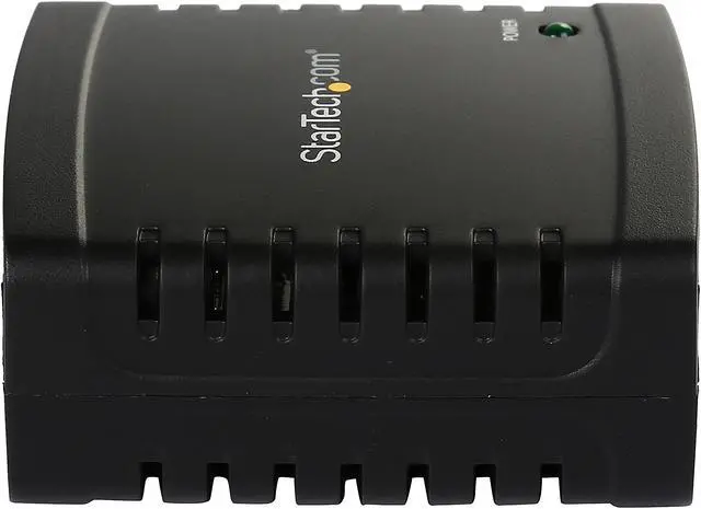 Alt view image 3 of 6 - StarTech.com 10/100Mbps Ethernet to USB 2.0 Network LPR Print Server, 10Base-T/100Base-TX Auto-sensing