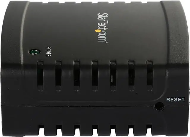 Alt view image 5 of 6 - StarTech.com 10/100Mbps Ethernet to USB 2.0 Network LPR Print Server, 10Base-T/100Base-TX Auto-sensing