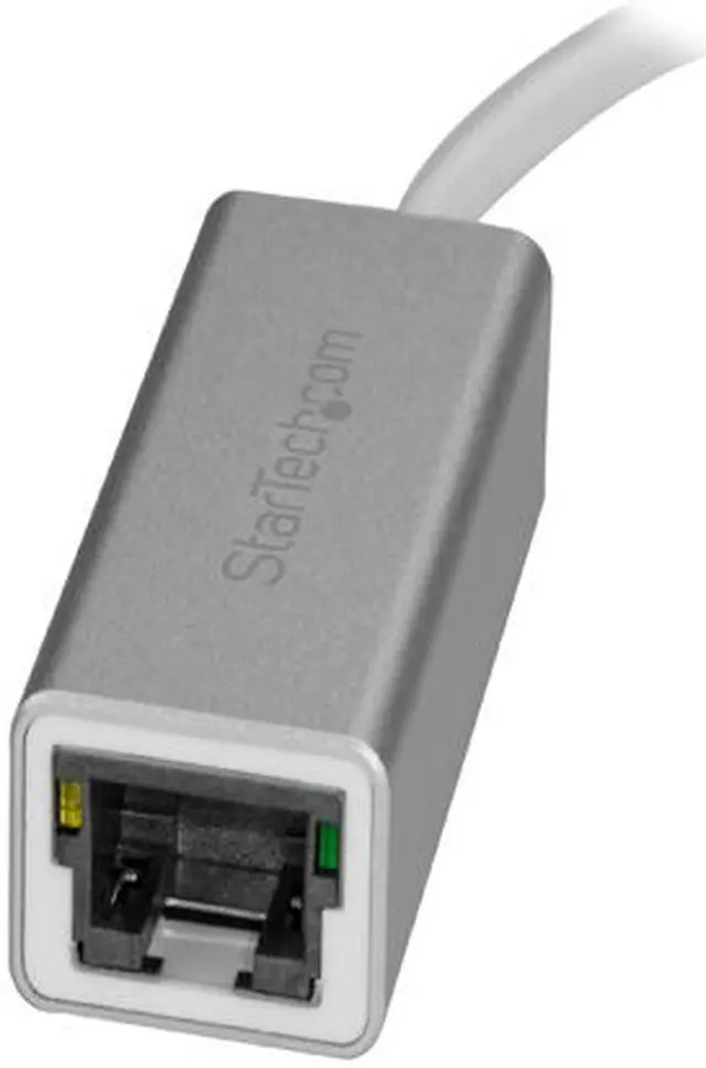 Alt view image 2 of 5 - StarTech US1GC30A USB-C to Gigabit Ethernet Adapter - Aluminum - Thunderbolt 3 Port Compatible - USB Type C Network Adapter