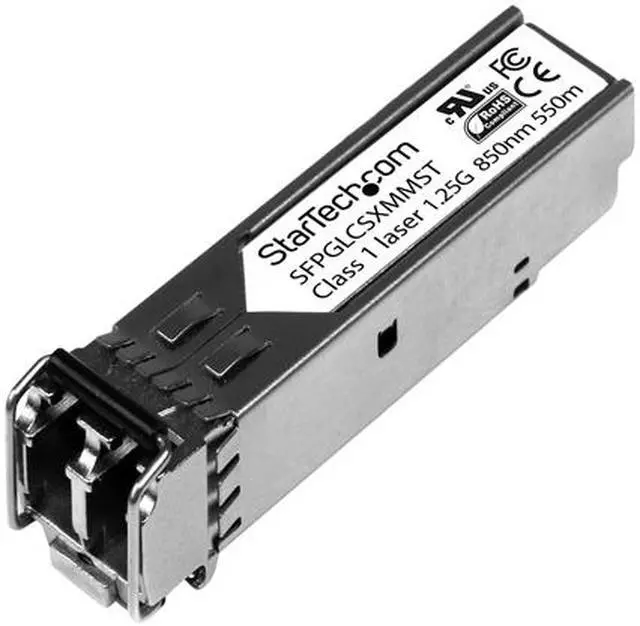Alt view image 3 of 6 - StarTech.com GLCSXMM10PST Cisco GLC-T Compatible SFP Module - 1000BASE-SX Fiber Optical Transceiver - GLCSXMM10PST - 10 Pack