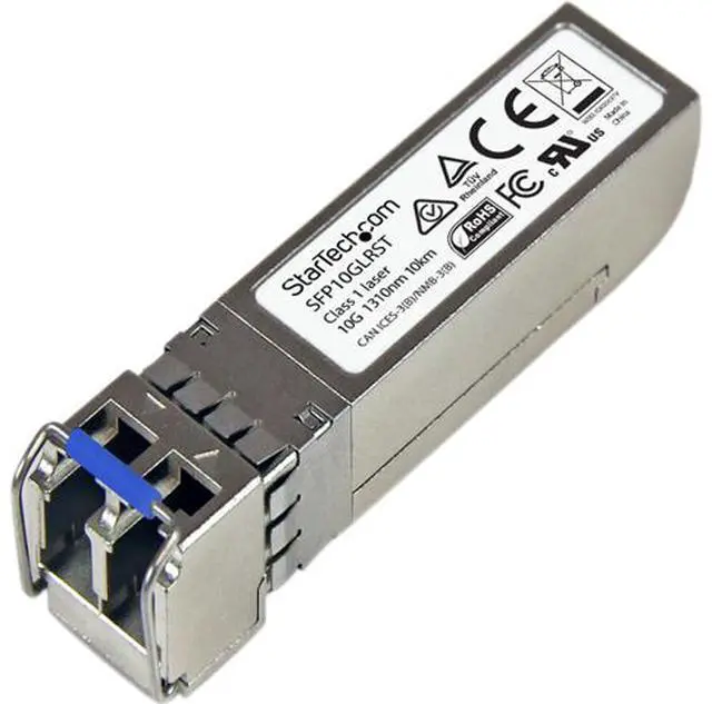 Main image of StarTech.com Cisco SFP-10G-LR Comp. SFP+ Module - 10GBASE-LR - 10GE Gigabit Ethernet SFP+ 10GbE Single Mode Fiber SMF Optic Transceiver