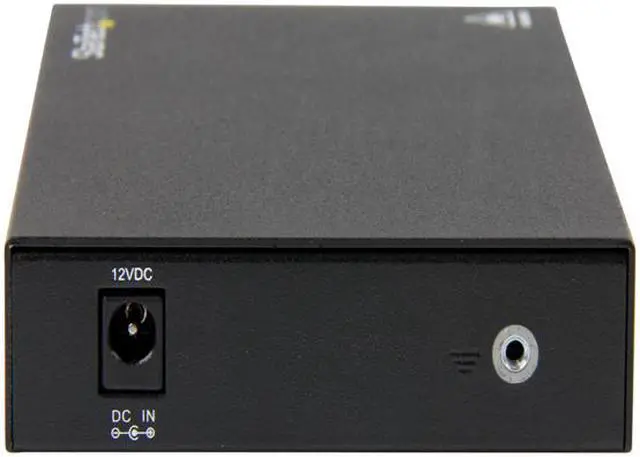 Alt view image 3 of 5 - StarTech.com Gigabit Ethernet Copper-to-Fiber Media Converter - SM LC - 10 km - Ethernet Media Converter - GbE Converter
