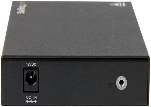 Alt view image 3 of 5 - StarTech.com Gigabit Ethernet Copper-to-Fiber Media Converter - SM LC - 20 km - Ethernet Media Converter - GbE Converter