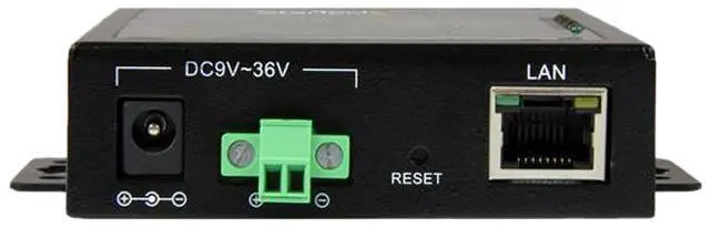 Alt view image 2 of 3 - StarTech.com 2 Port Serial-to-IP Ethernet Device Server, RS232