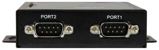 Alt view image 3 of 3 - StarTech.com 2 Port Serial-to-IP Ethernet Device Server, RS232