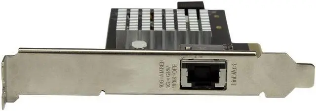 Alt view image 2 of 4 - StarTech.com 10G Network Card - NBASE-T - RJ45 Port - Intel X550 chipset - Ethernet Card - Network Adapter - Intel NIC Card