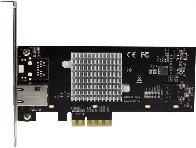 Alt view image 4 of 4 - StarTech.com 10G Network Card - NBASE-T - RJ45 Port - Intel X550 chipset - Ethernet Card - Network Adapter - Intel NIC Card